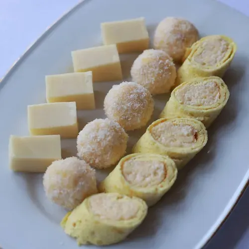 Asorti cașcaval, Pînze albe